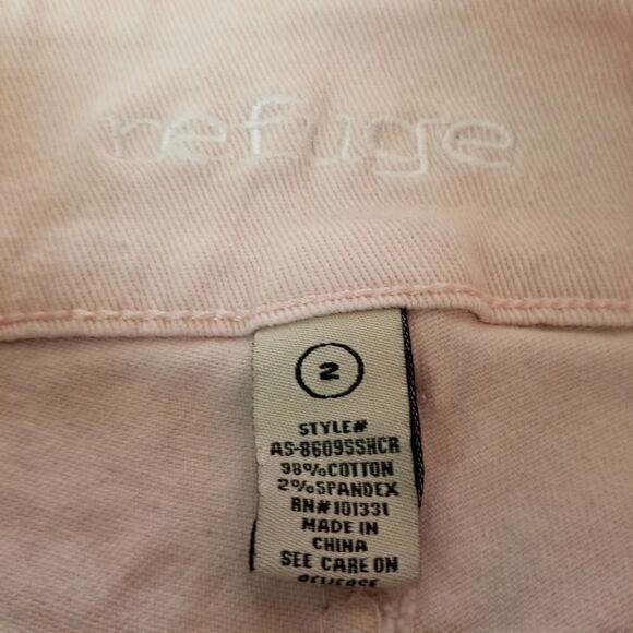 Refuge Cut Off Shorts. Size 2. Lightet Peach/Pink. - Picture 5 of 6